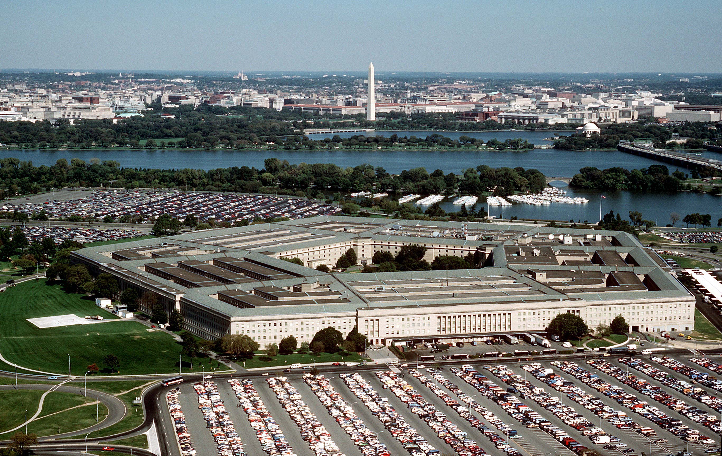 the pentagon building in Washington DC